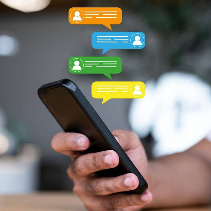 Nigerian people chatting